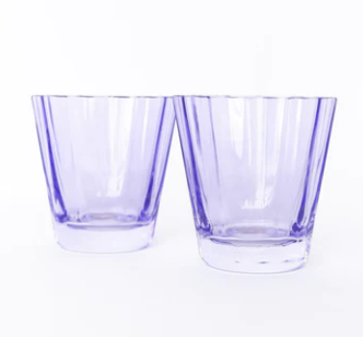 Estelle Colored Sunday Low Balls Set of 2