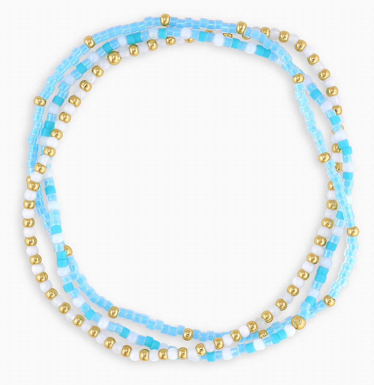 Poppy Gem Bracelet Set