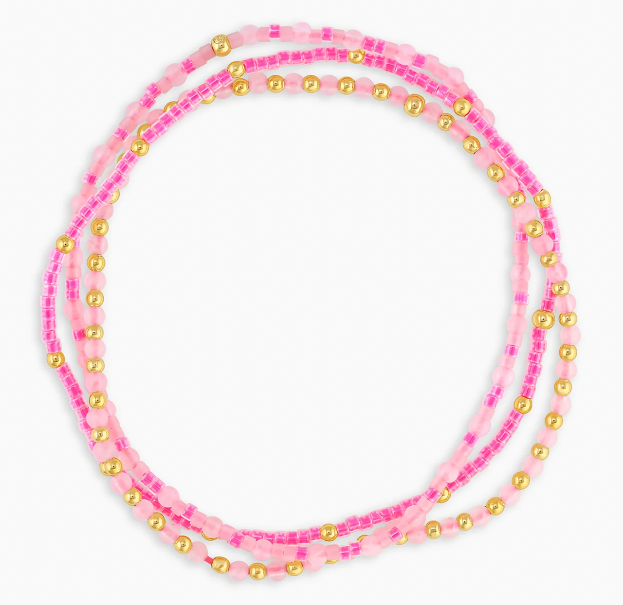 Poppy Gem Bracelet Set