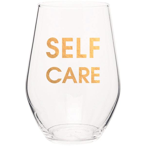 Chez Gagne Stemless Wine Glass