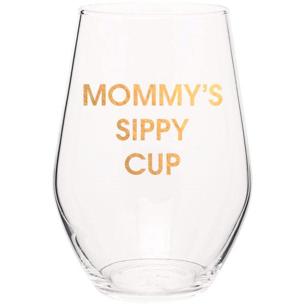 Chez Gagne Stemless Wine Glass