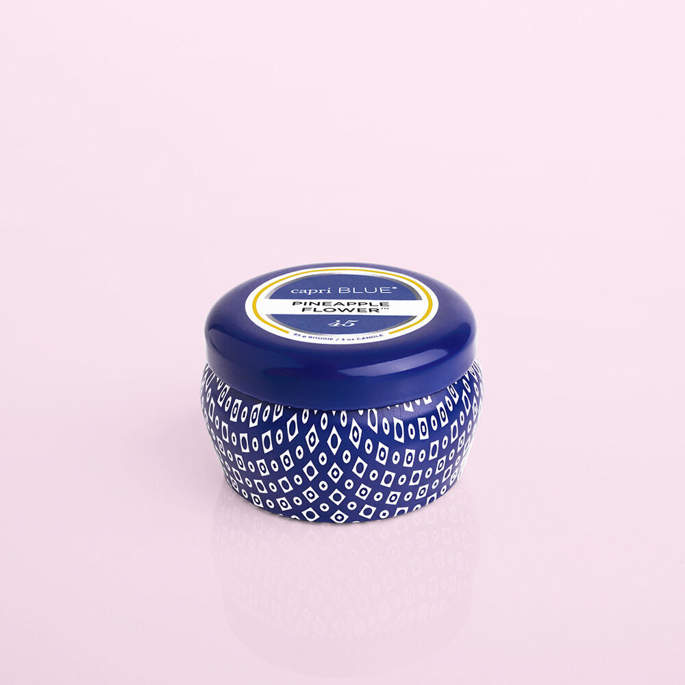 Capri Blue Printed Mini Travel Tin
