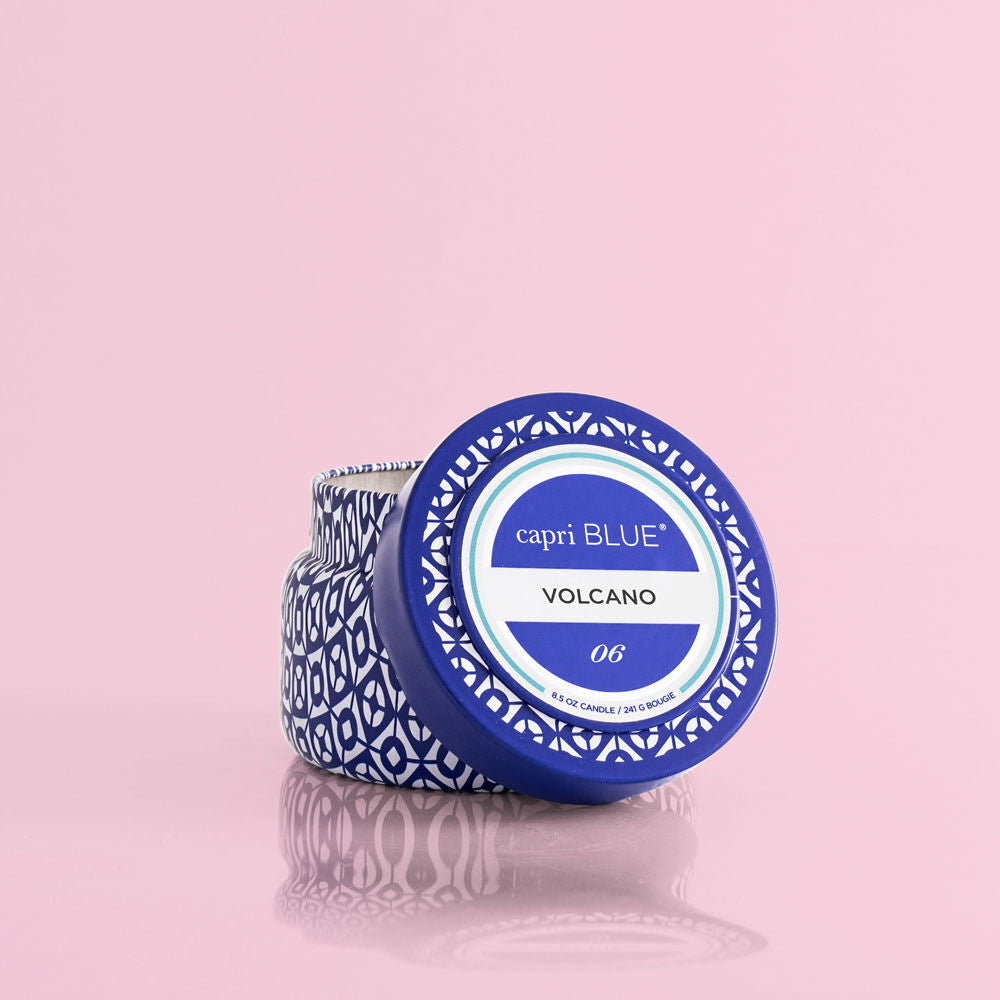 Capri Blue Volcano Printed Travel Tin