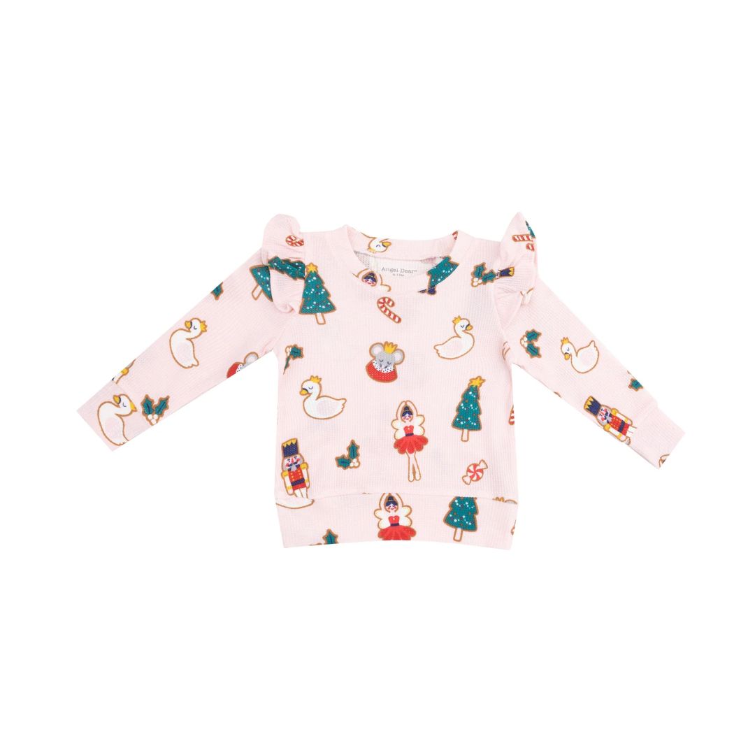 Angel Dear Ruffle Sweatshirt