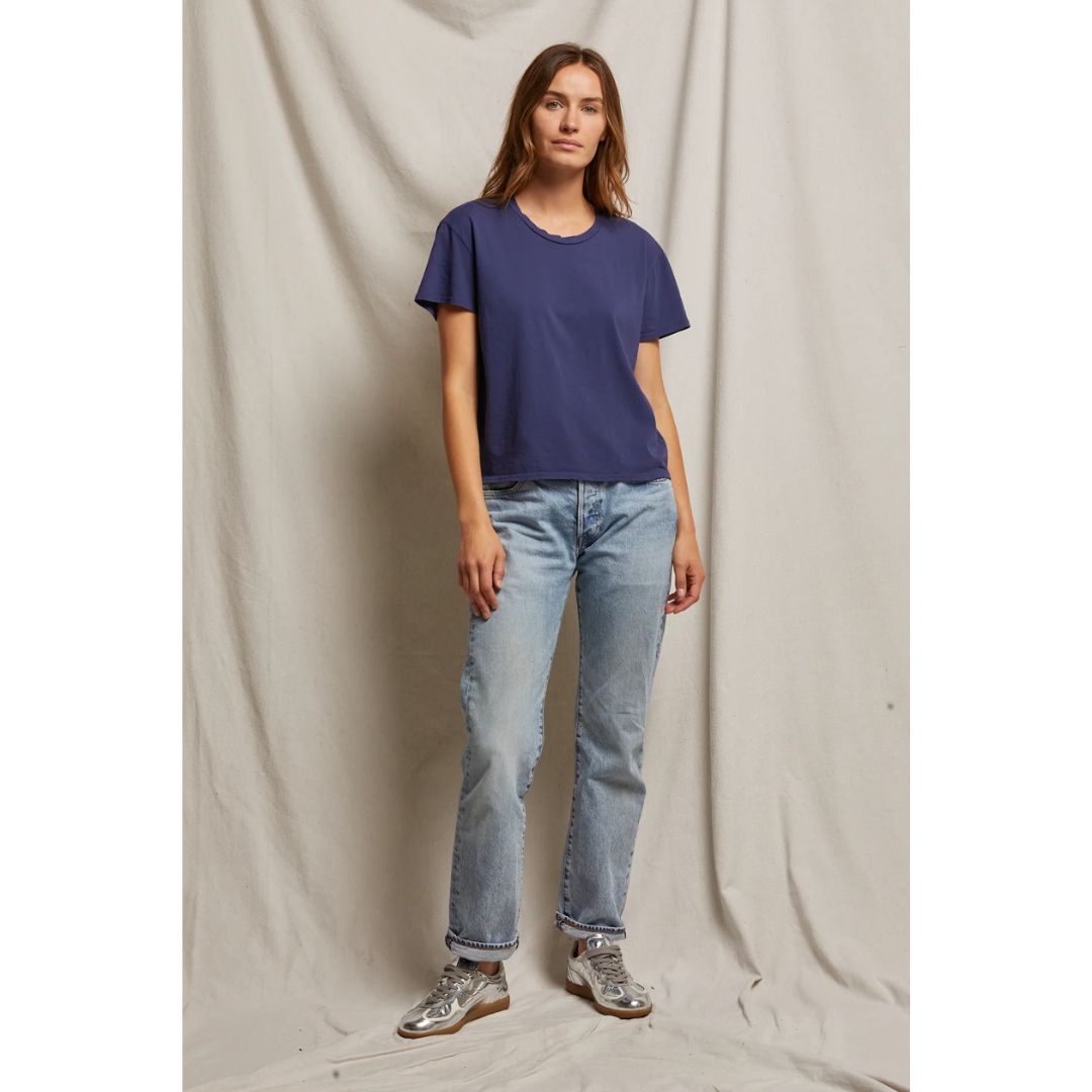 Harley Cotton Boxy Crew Tee