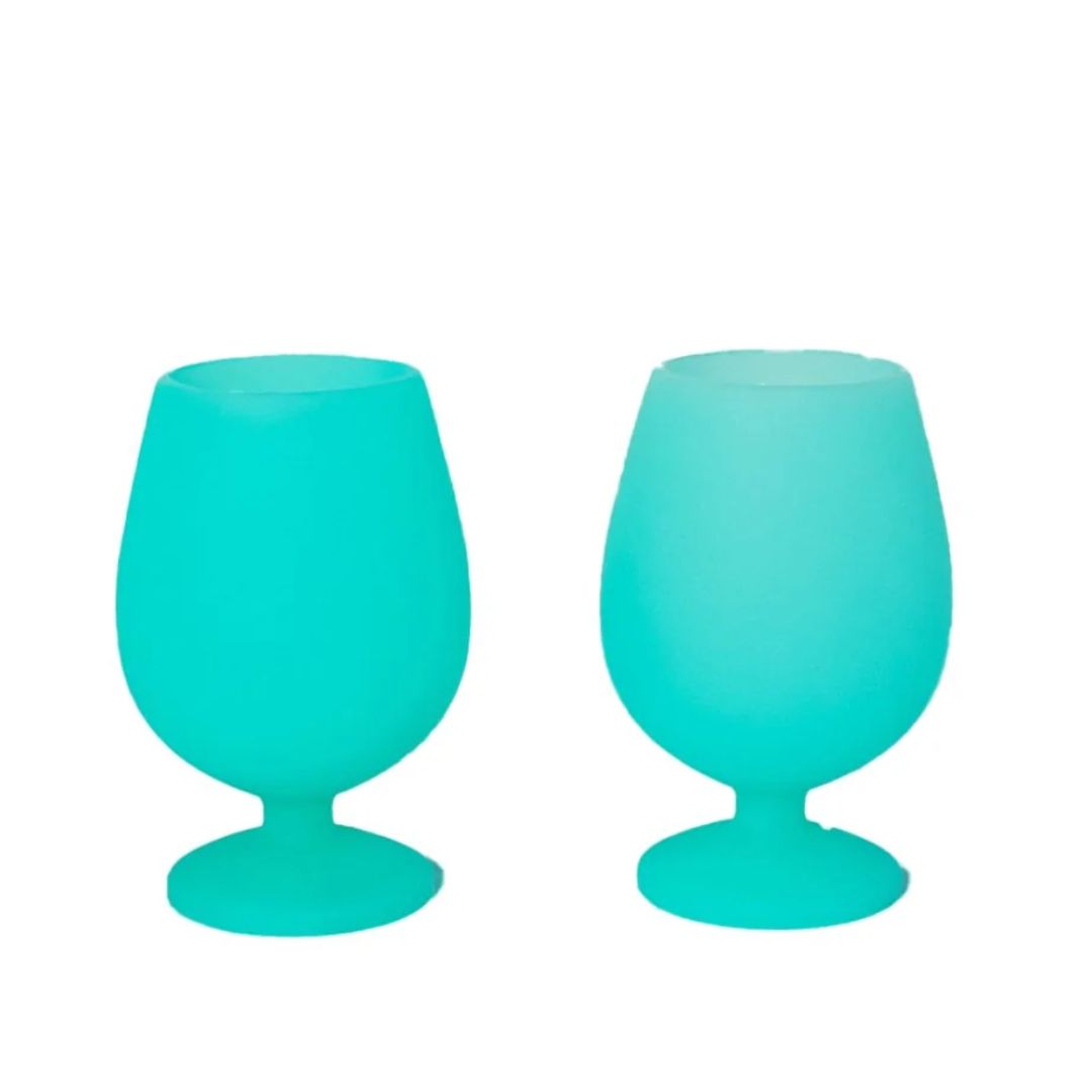 Silicone Unbreakable Wine Glasses Set of 2