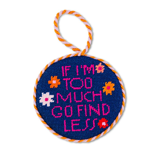 Furbish Needlepoint Ornament