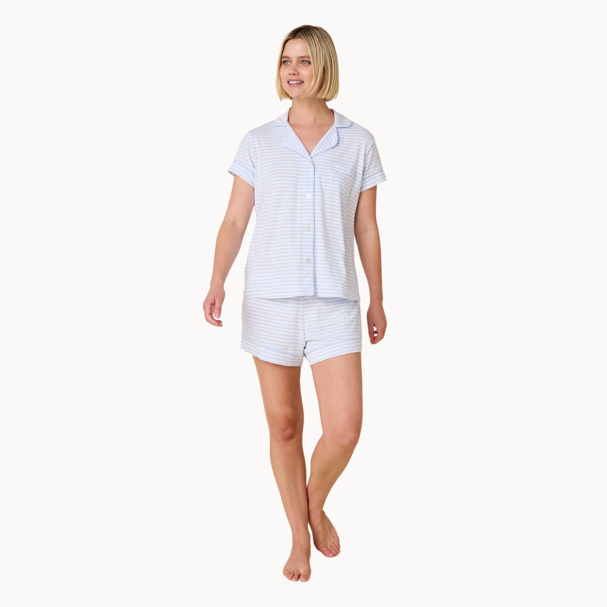 Cat's PJs Pima Knit Short Set