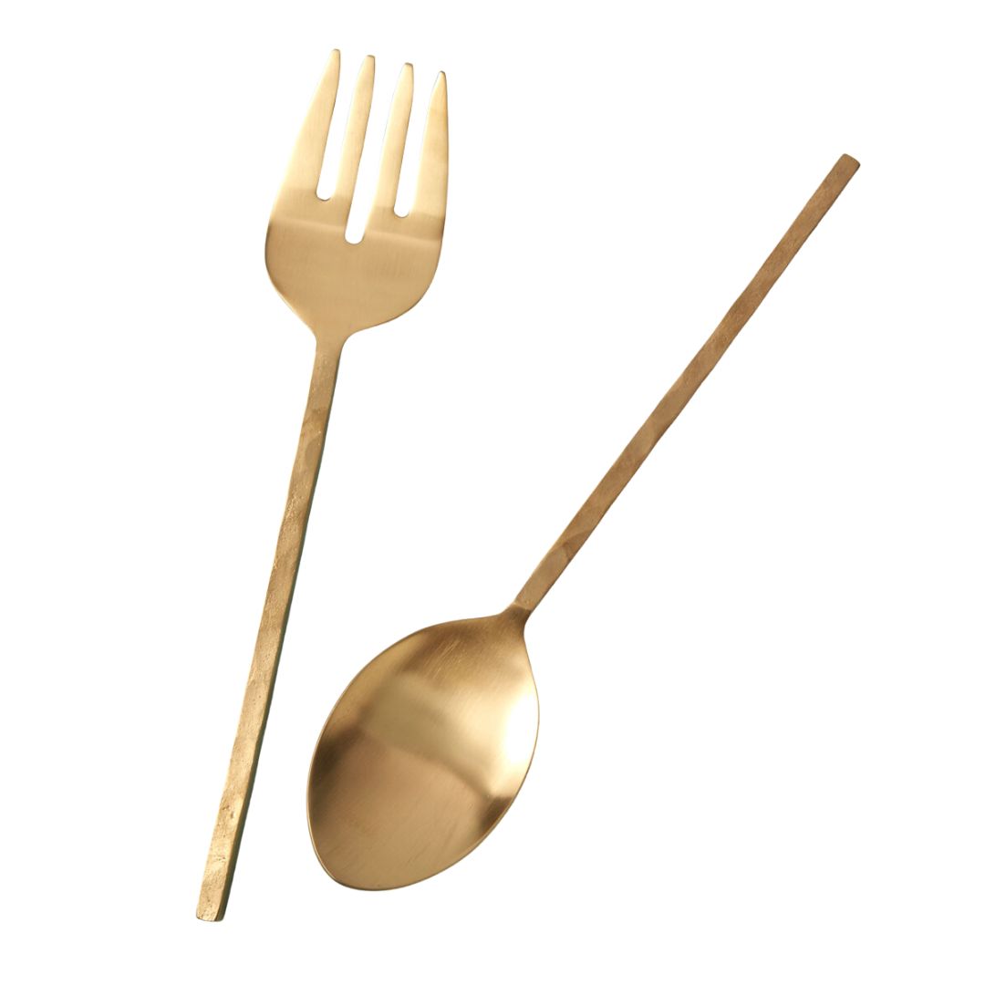 Be Home Forged Gold Serving Set
