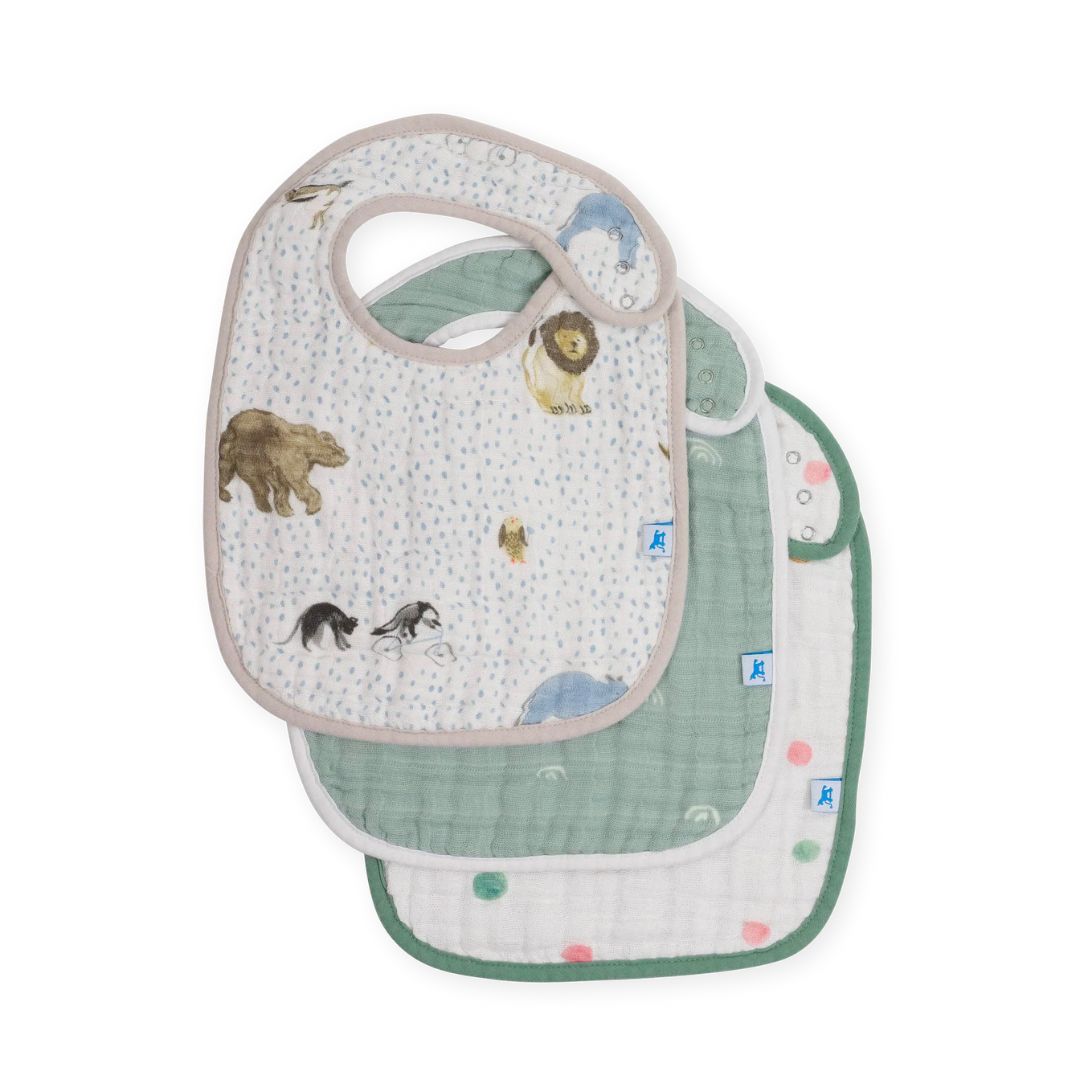 Little Unicorn Classic Bib 3 pack