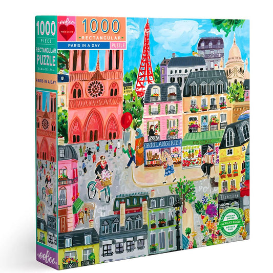 Eeboo Paris in a Day 1000 Puzzle