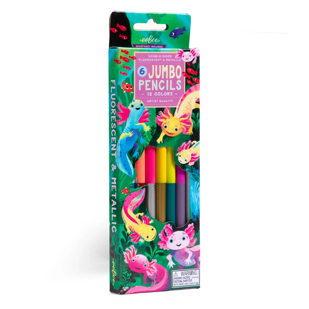 Eeboo Jumbo Double-sided Pencil Set