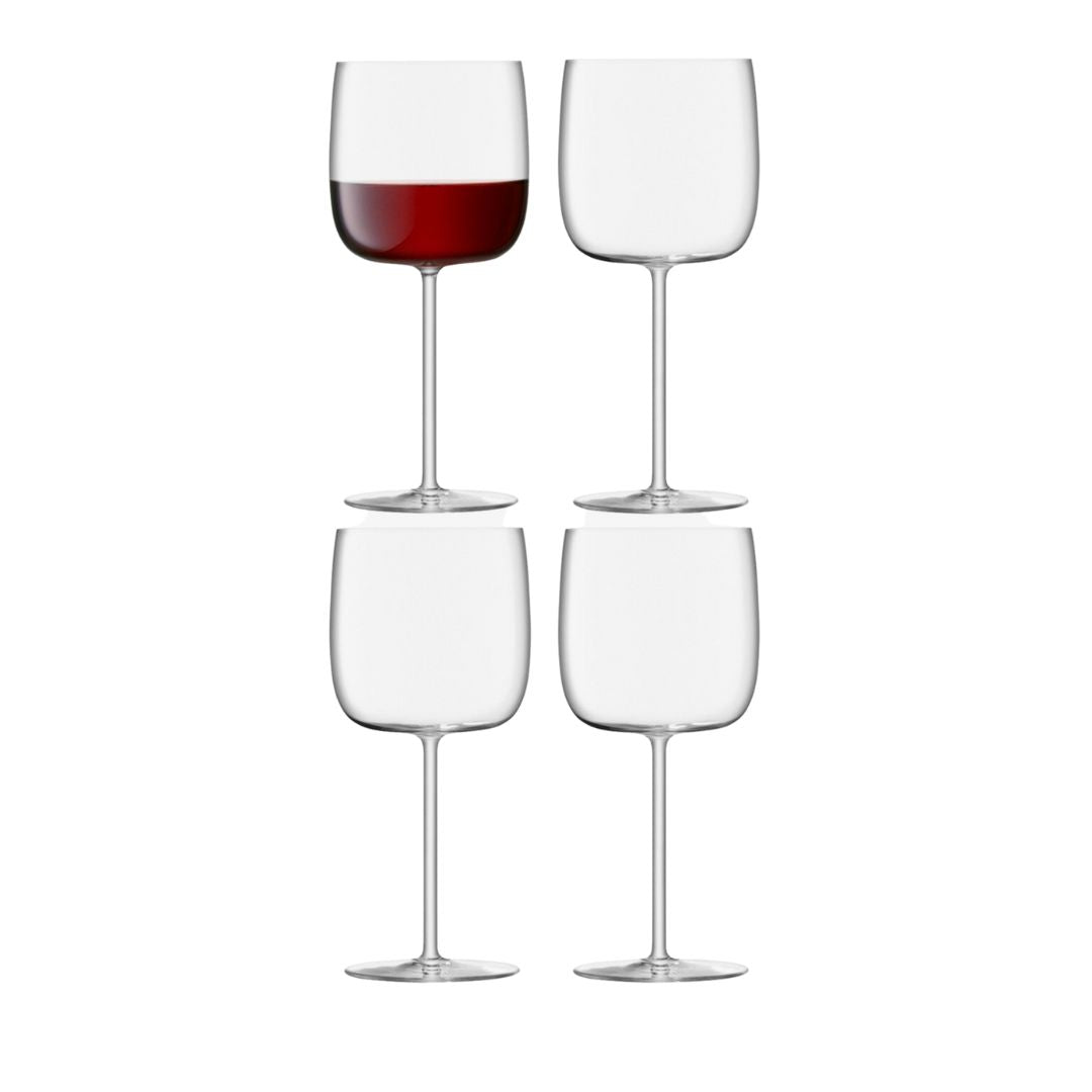 Borough Clear Wine Glass Set of 4