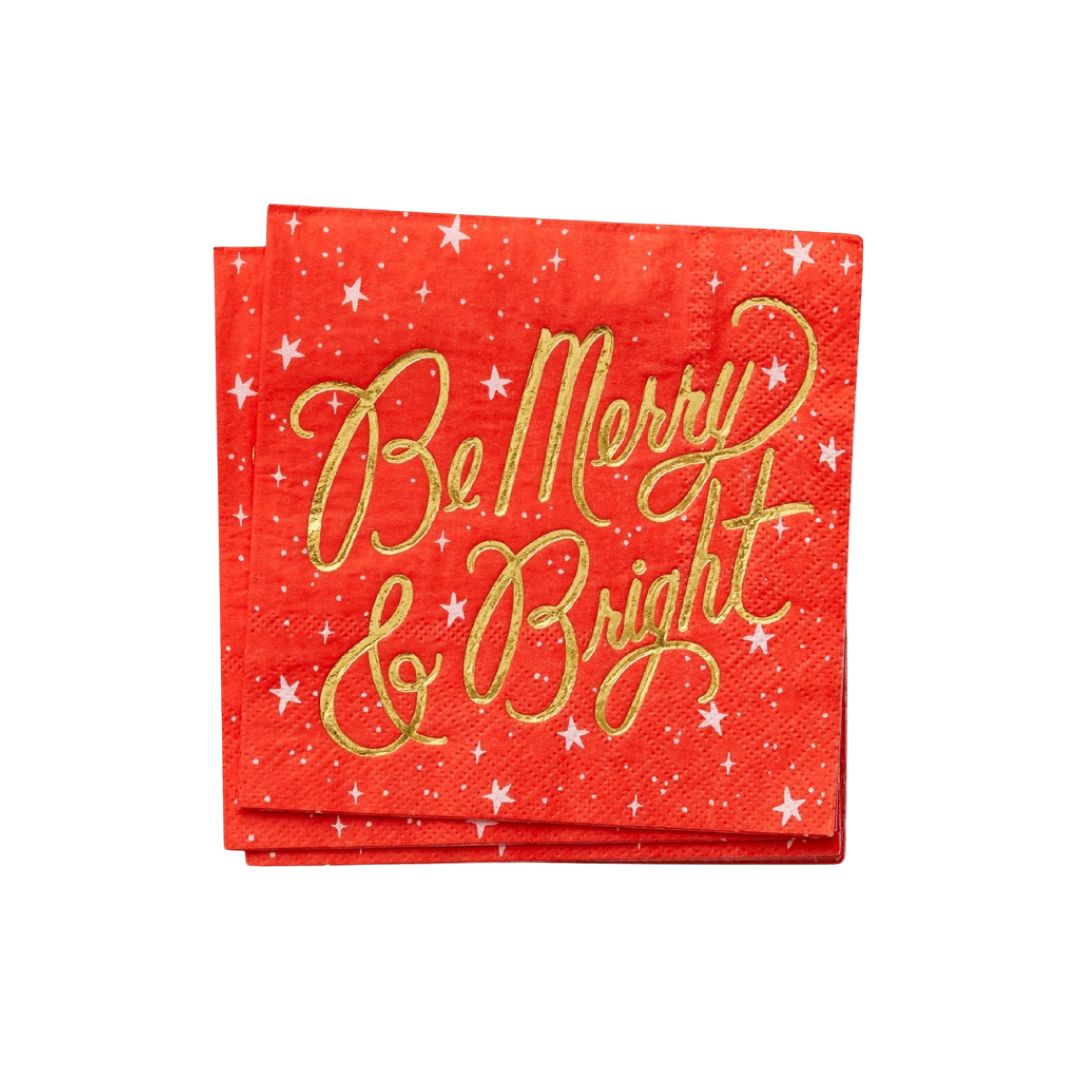 Rifle Paper Holiday Cocktail Napkins