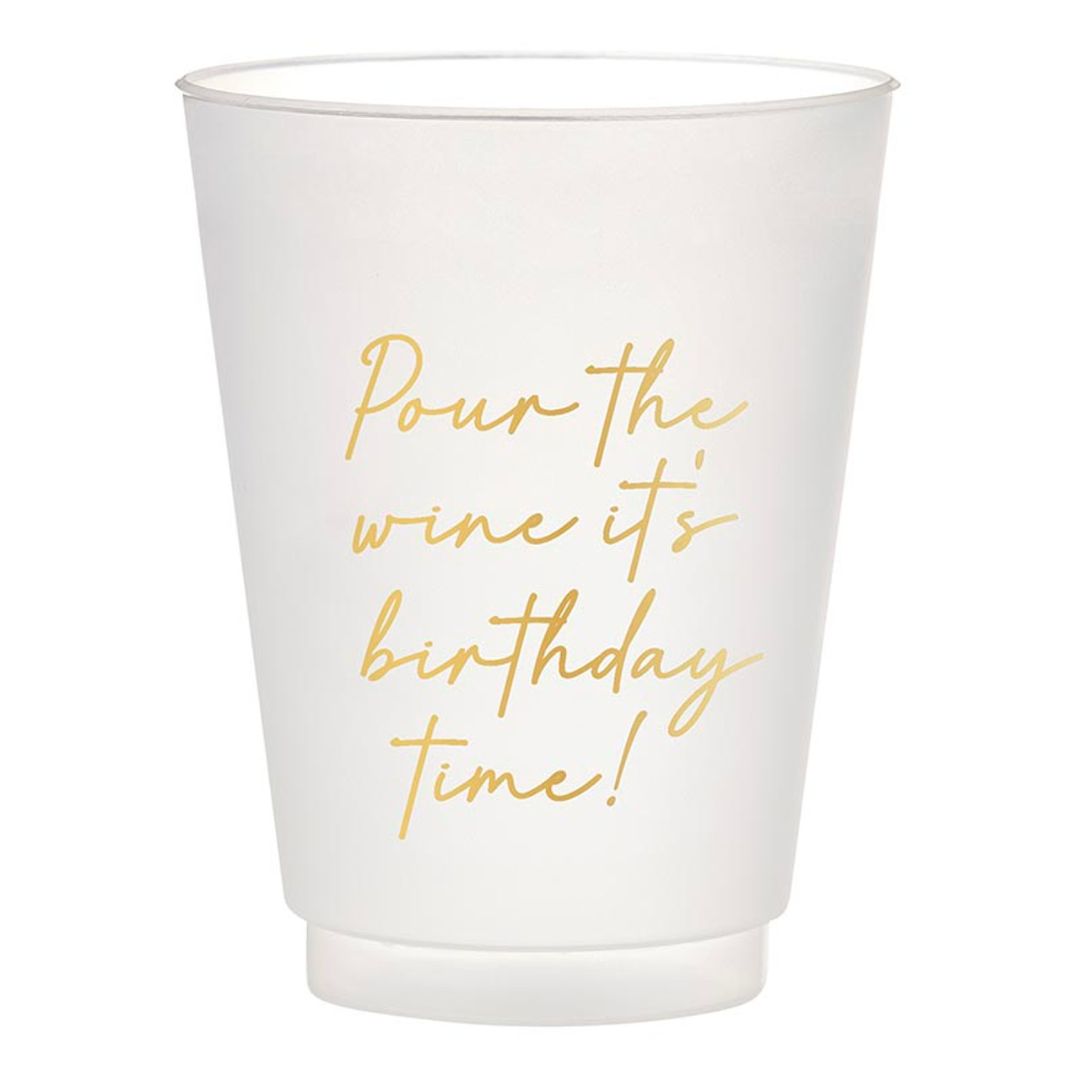 Slant Cocktail Party Cups Set of 6