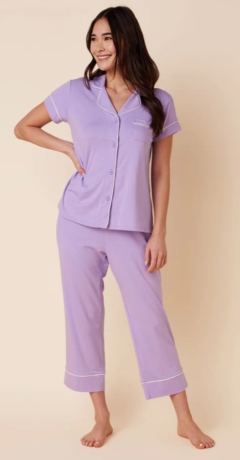 Cat's PJs Pima Knit Capri Set