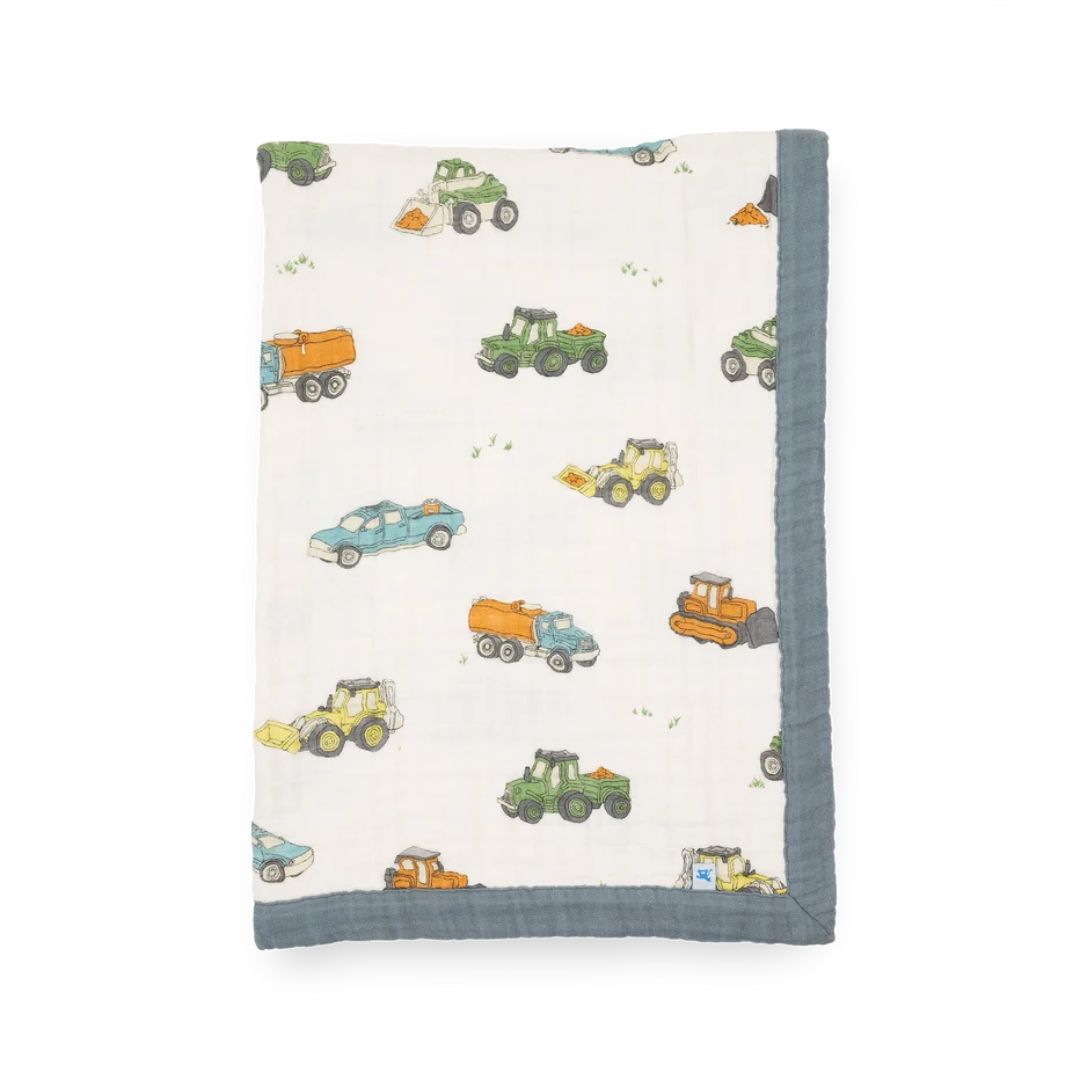 Little Unicorn Cotton Muslin Baby Quilt