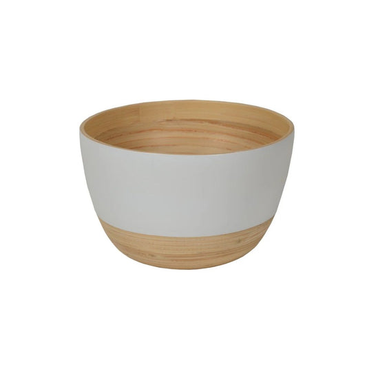Matte Bamboo Serving Bowl
