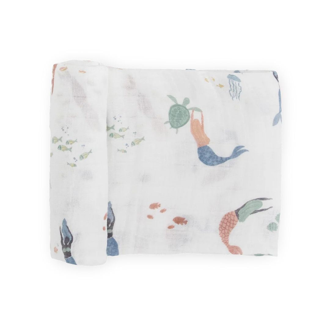 Little Unicorn Cotton Muslin Swaddle
