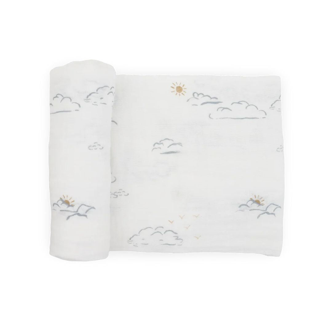 Little Unicorn Cotton Muslin Swaddle