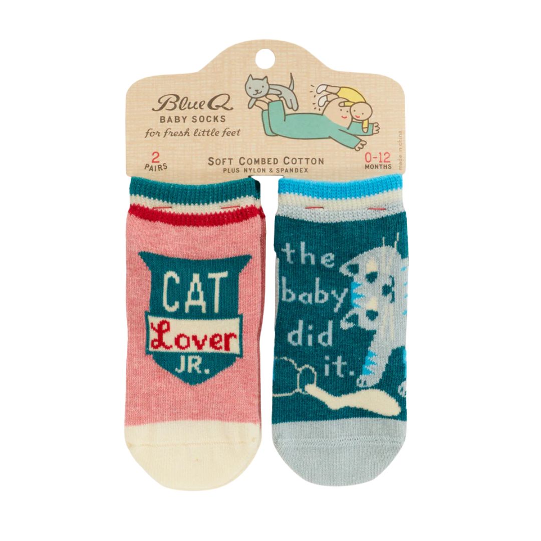 Blue Q Baby Socks