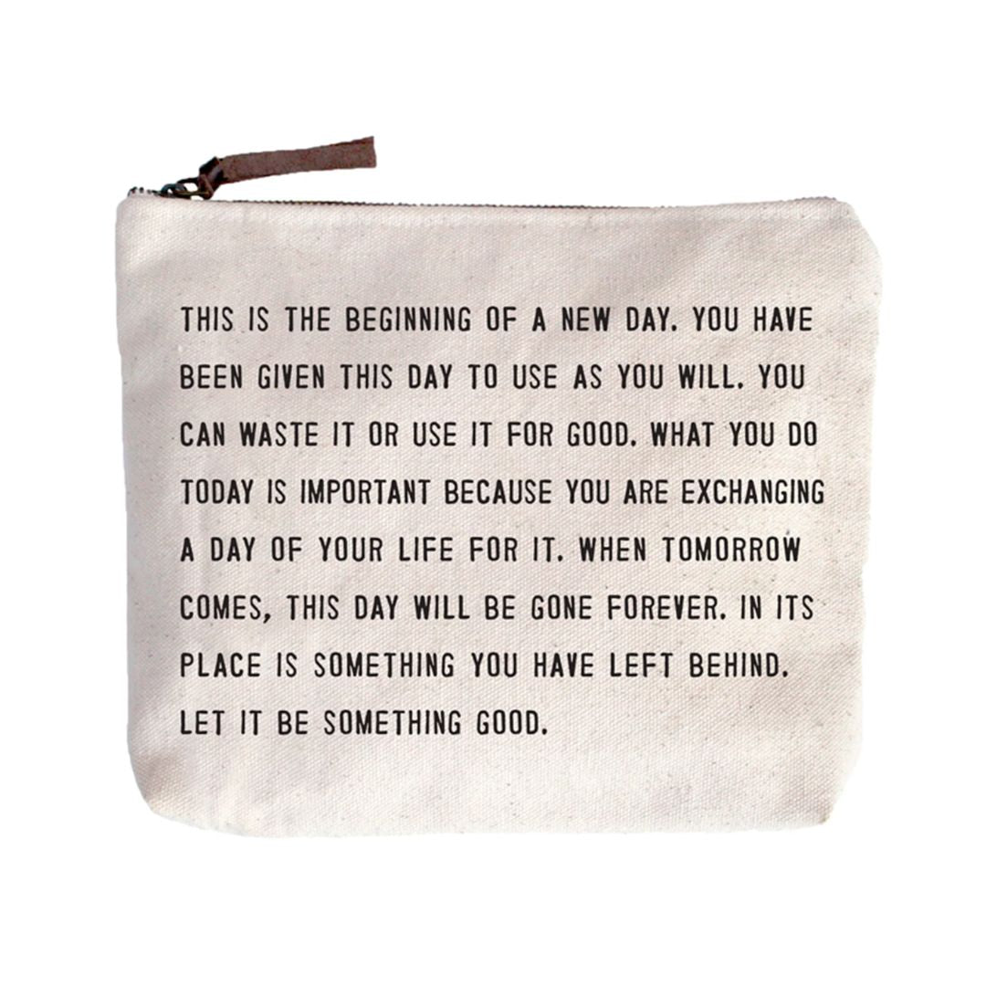 Sugarboo Canvas Zip Bag