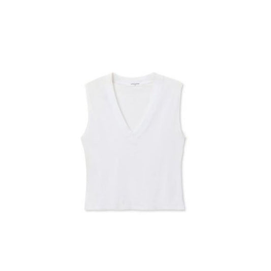 Margot Sleeveless V Neck Tee