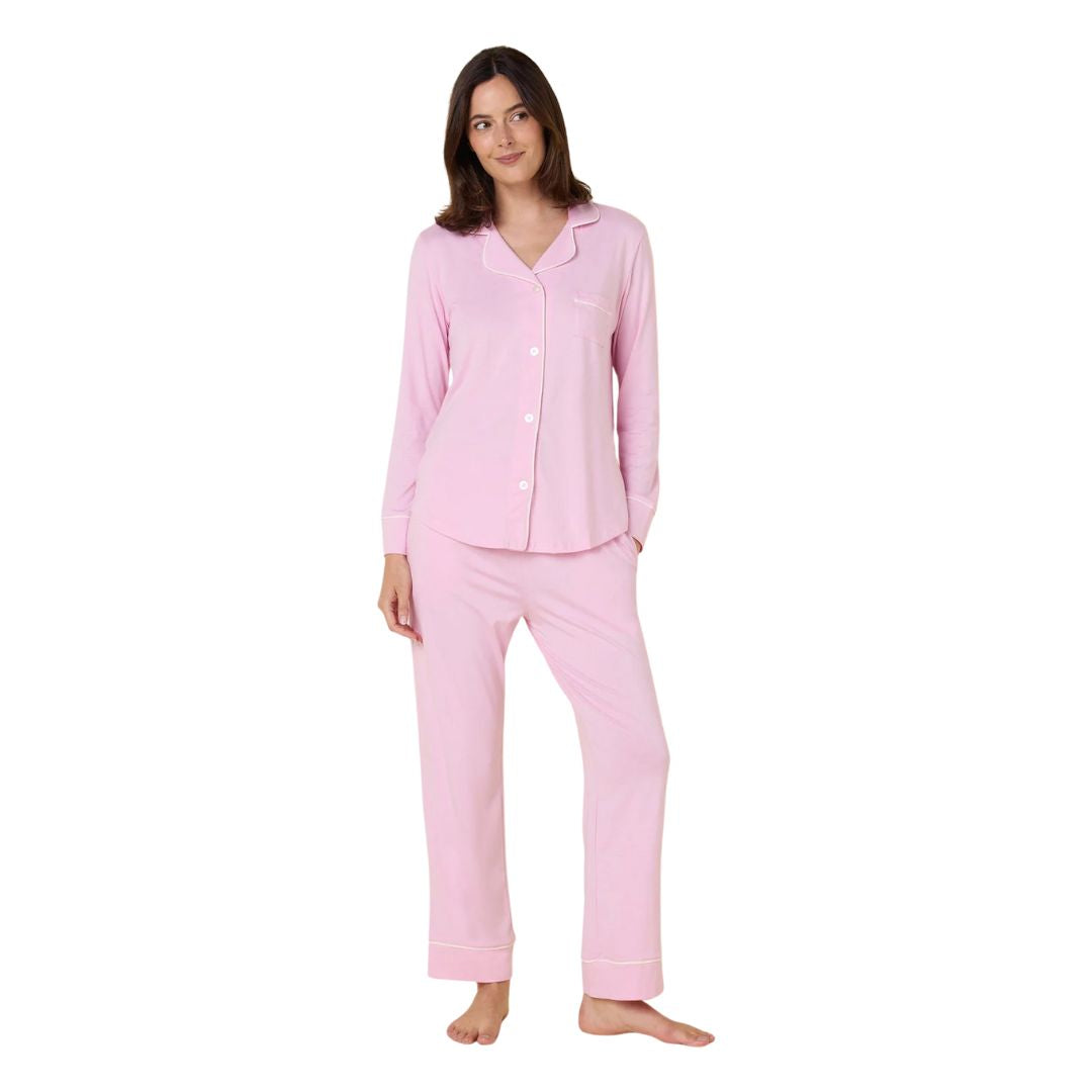 The Cat’s PJs Pima Knit Long-Sleeved Pajama