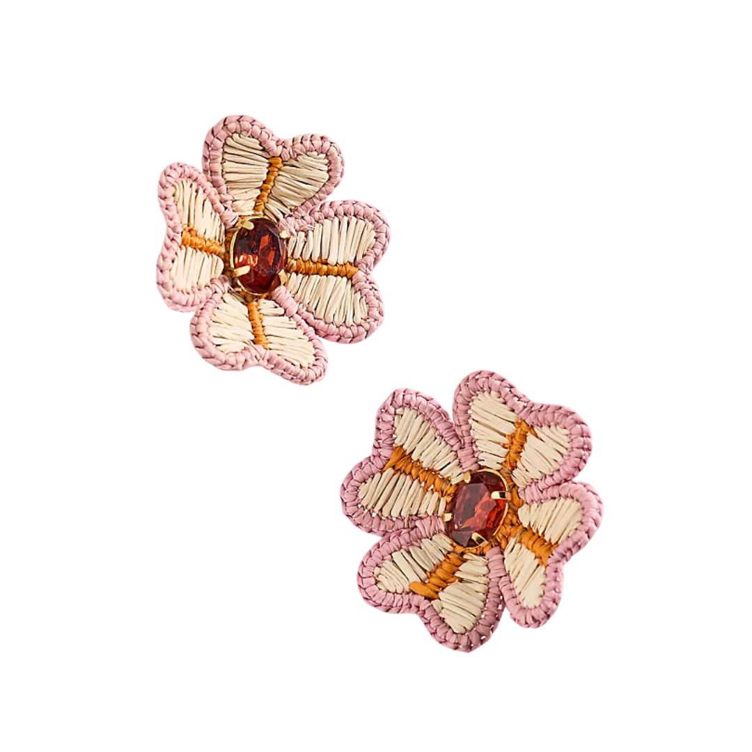 Woven Clip-on Earrings