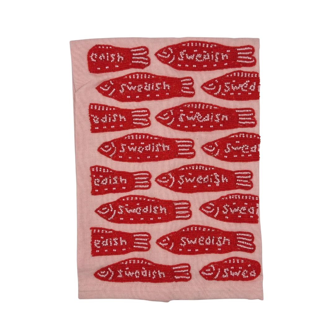 Beaded Tea Towel