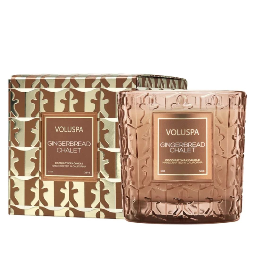 Voluspa Gingerbread Chalet Candle