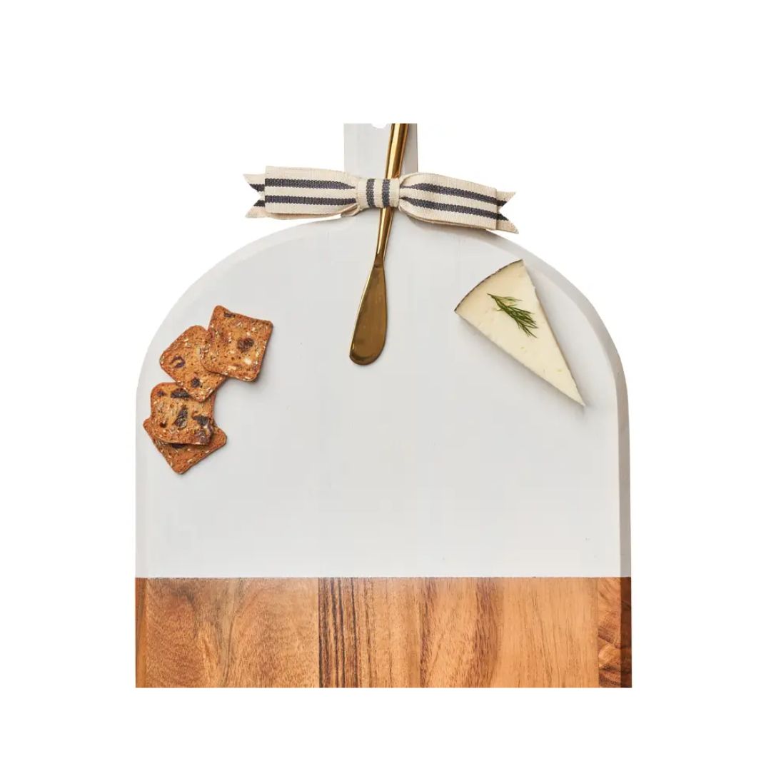 Acacia Board w/Spreader Knife