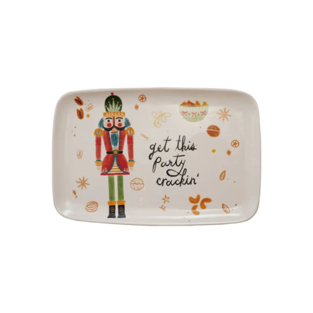 Holiday Stoneware Platter