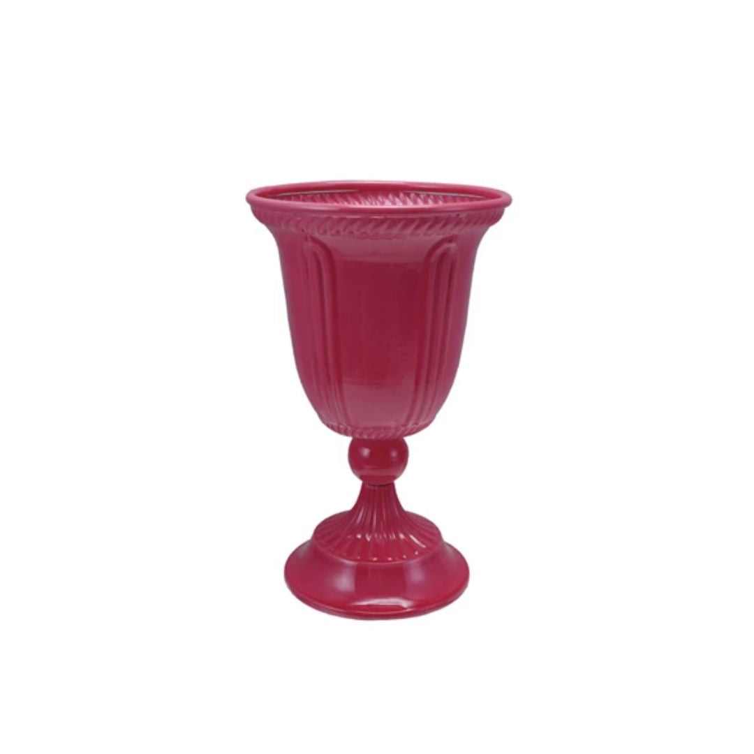 Holiday Metal Footed Container