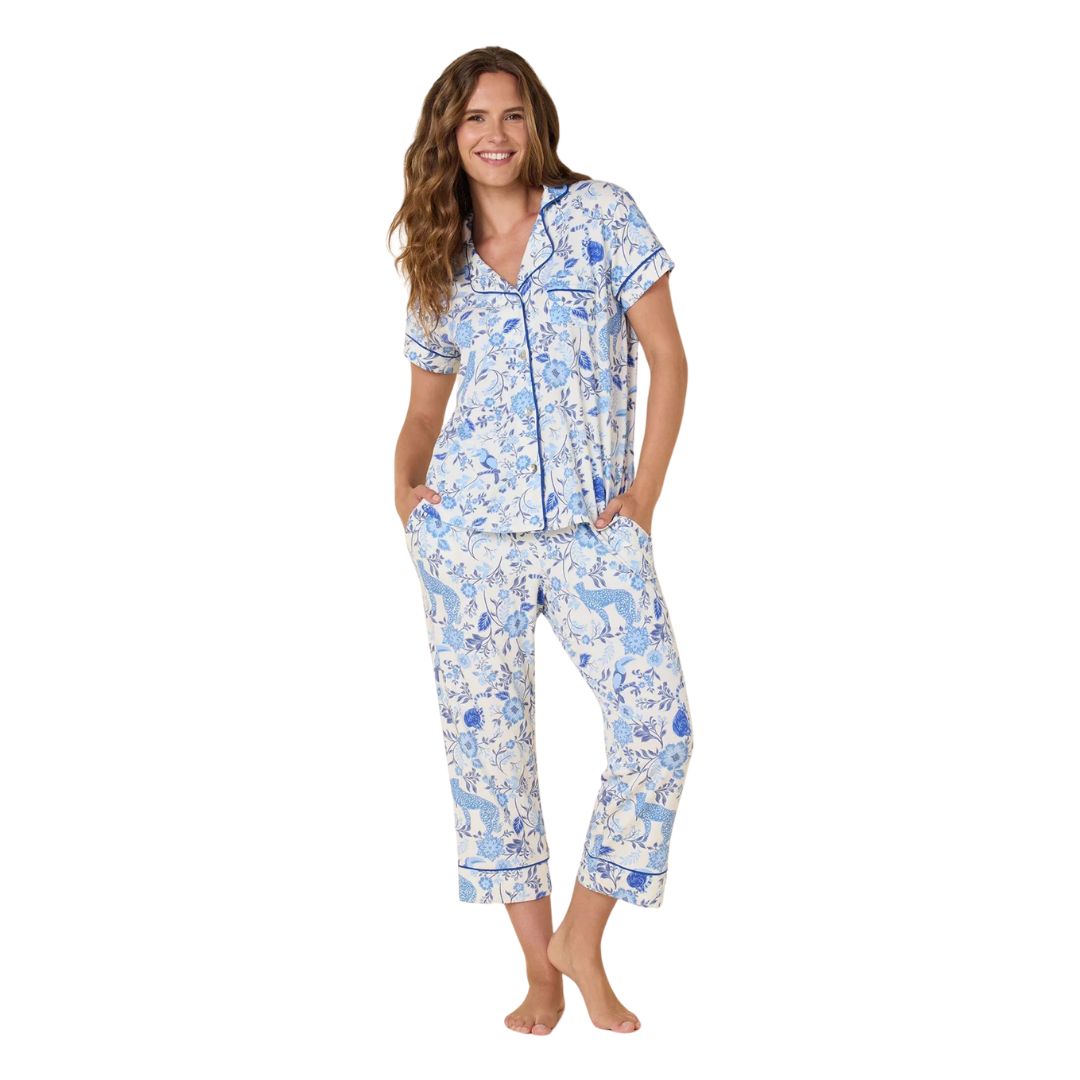 Cat's PJs Pima Knit Capri Set