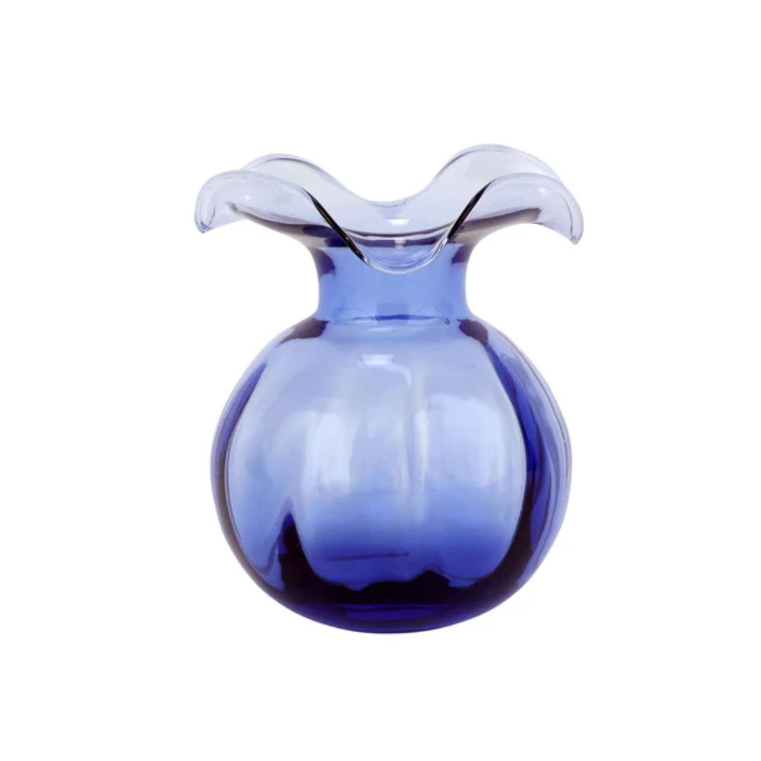Vietri Hibiscus Glass Bud Vase