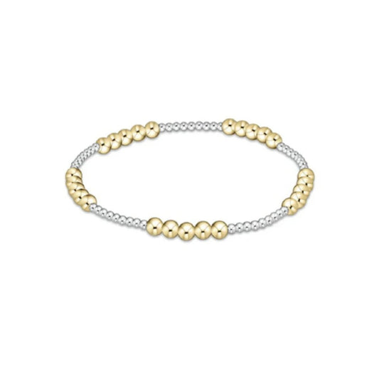 E Newton Classic Blissful Mixed Metal Bracelet