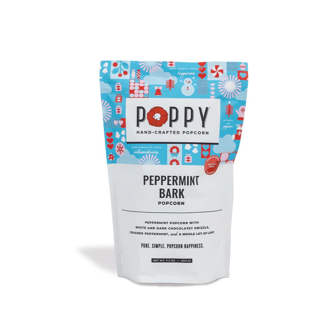 Poppy Popcorn Holiday Market Bag
