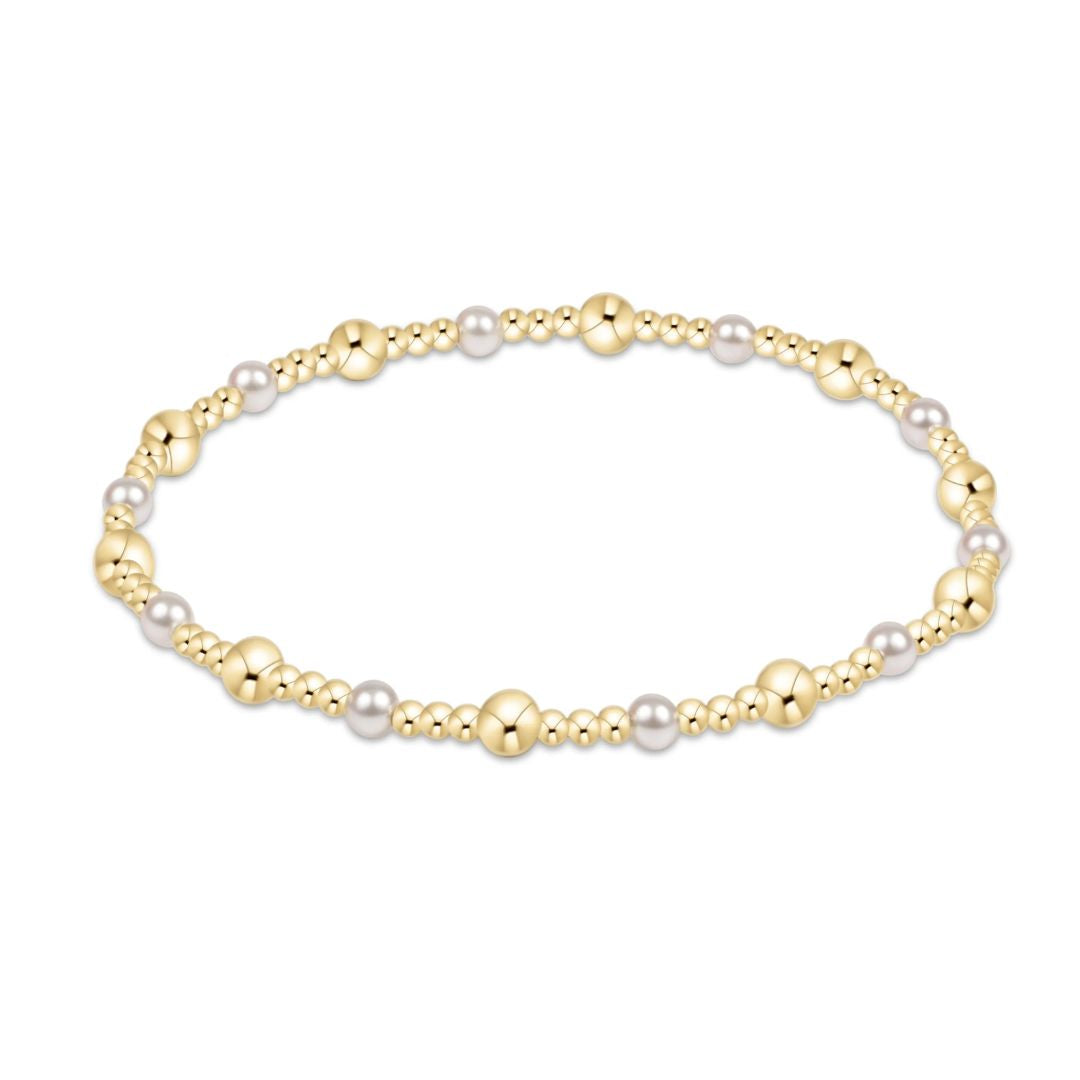 E Newton Pearl Sincerity 4mm Color Bracelet