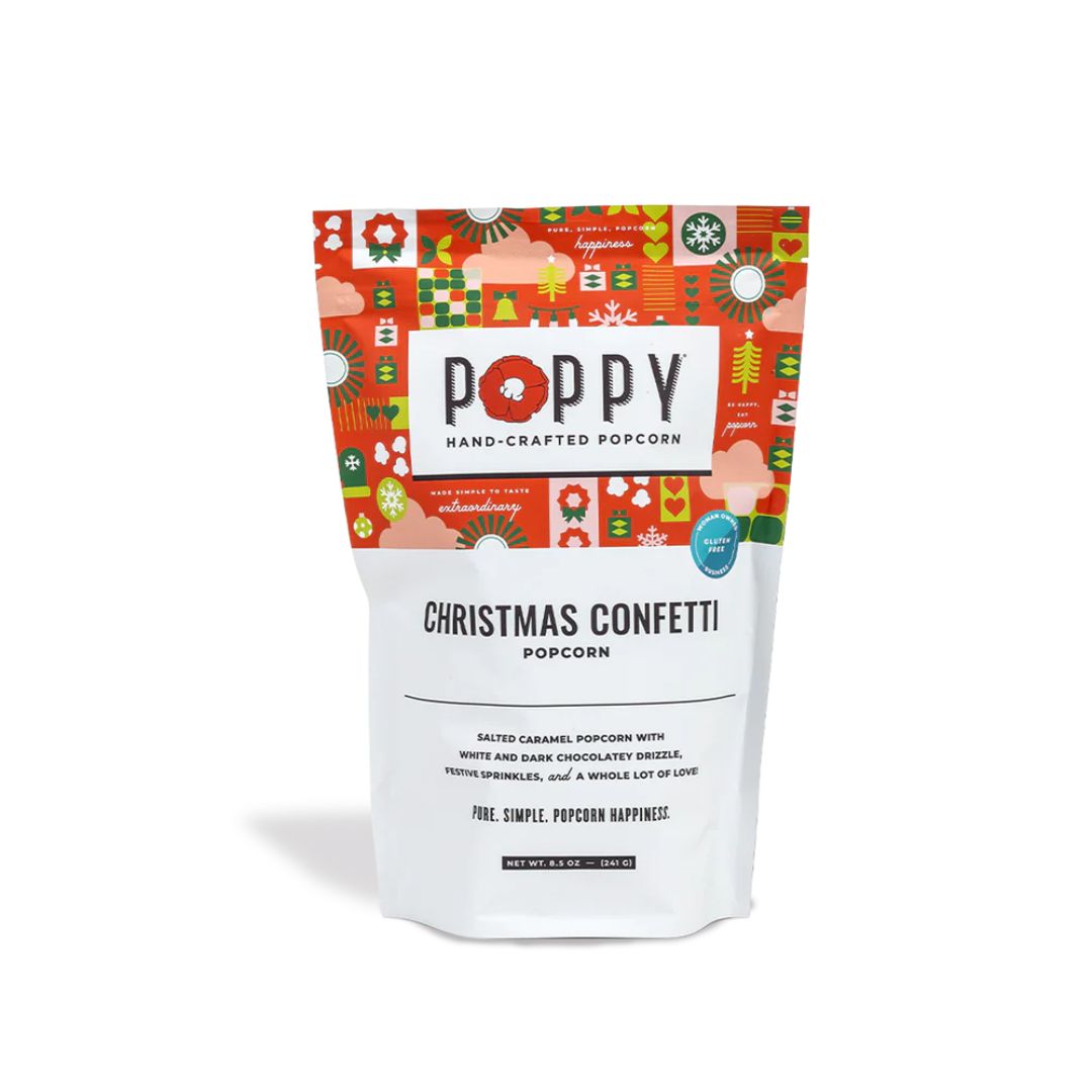 Poppy Popcorn Holiday Market Bag