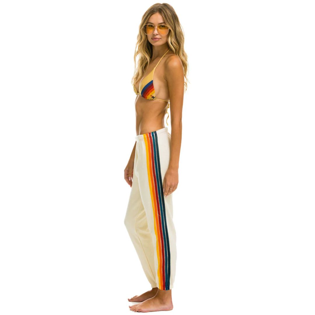 Aviator Nation 5 Stripe Women's Sweatpants