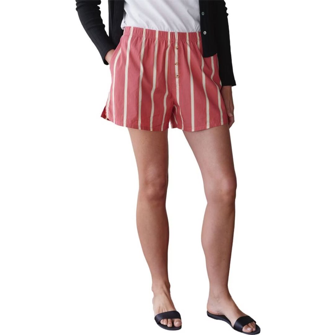 Donni Raspberry Stripe Pop Boxer