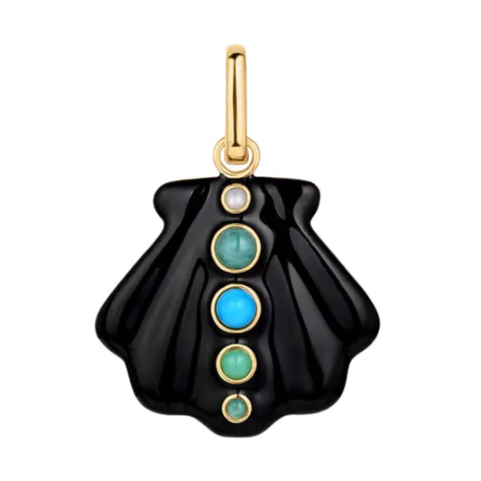 Maris Enamel Shell Clip Charm