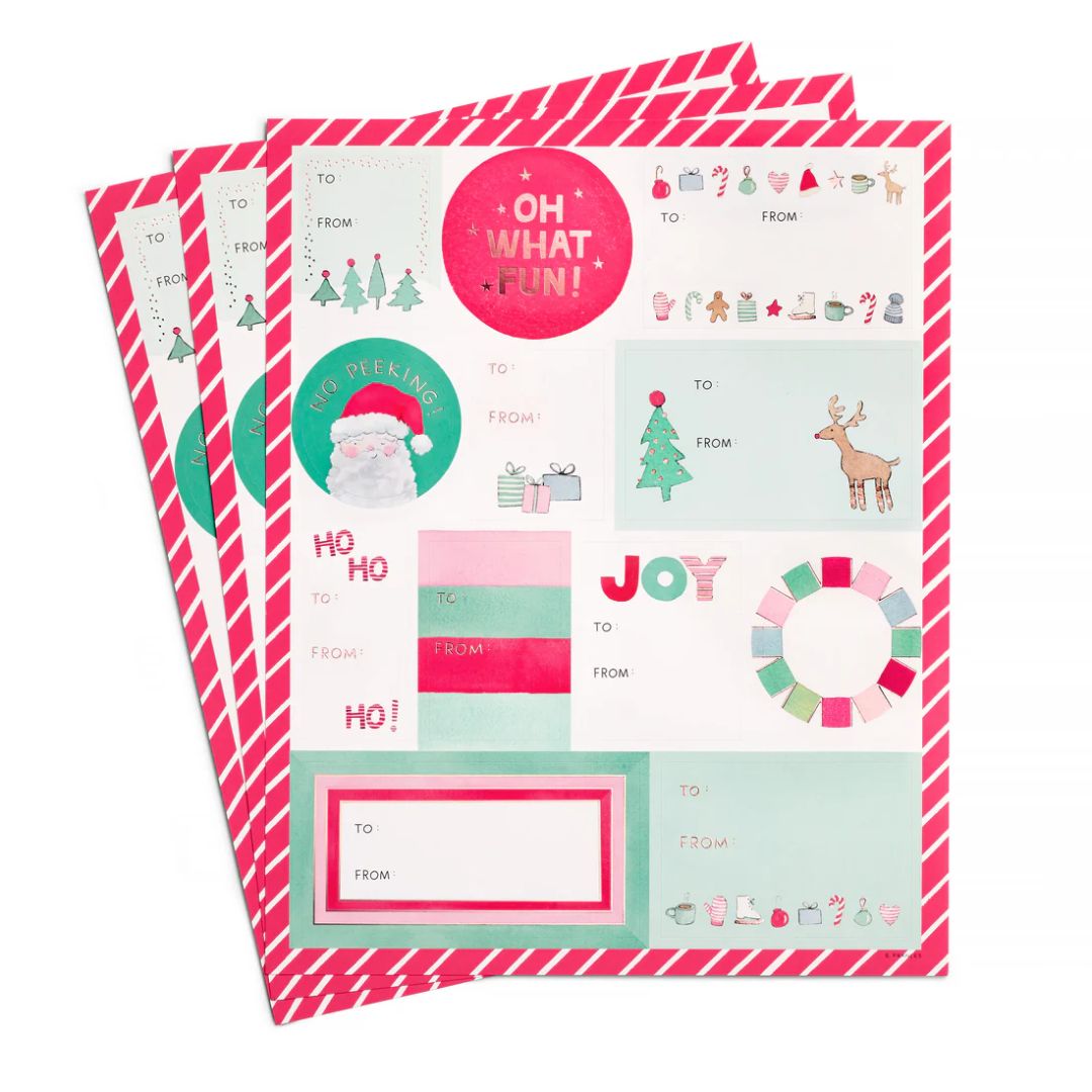 E. Frances Holiday Gift Labels