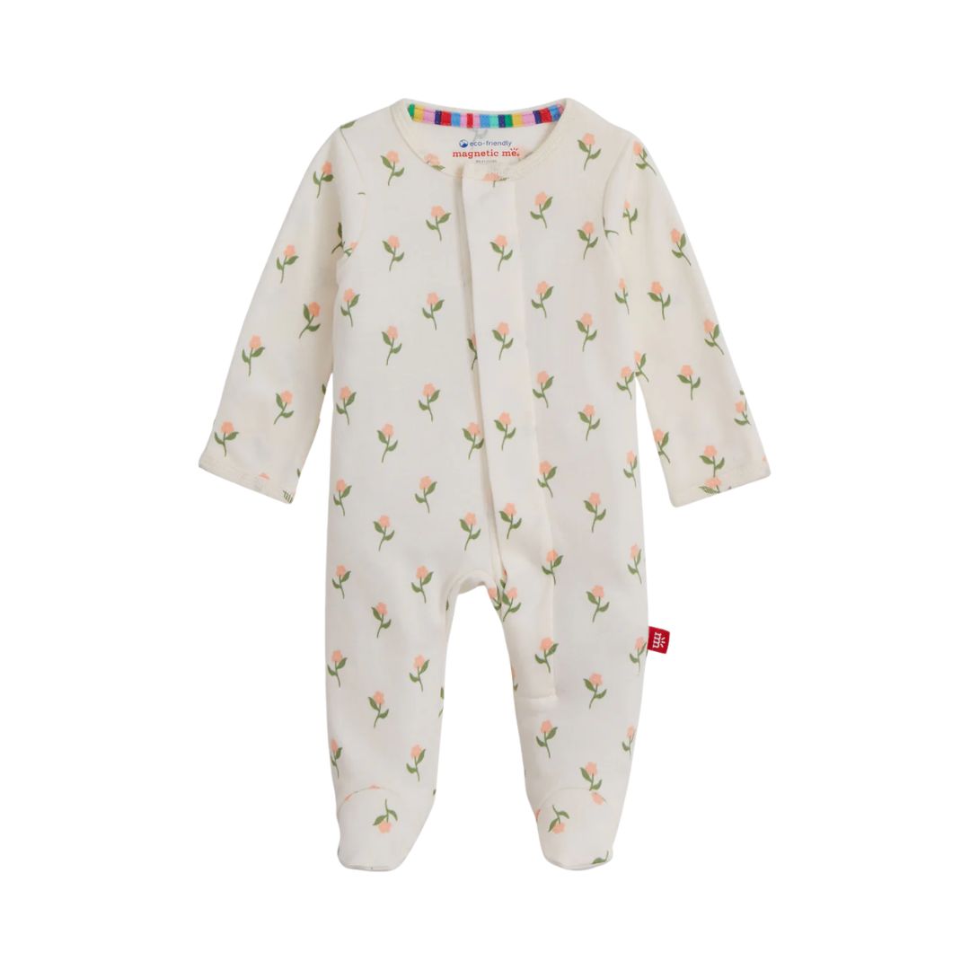 Magnetic Me Organic Cotton Footie