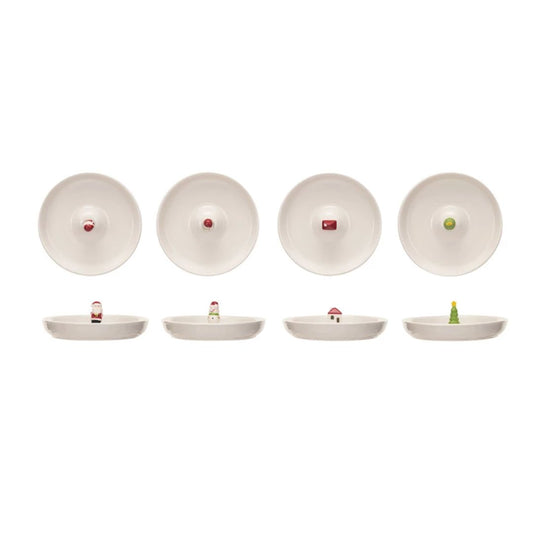 Holiday Dish with Figure
