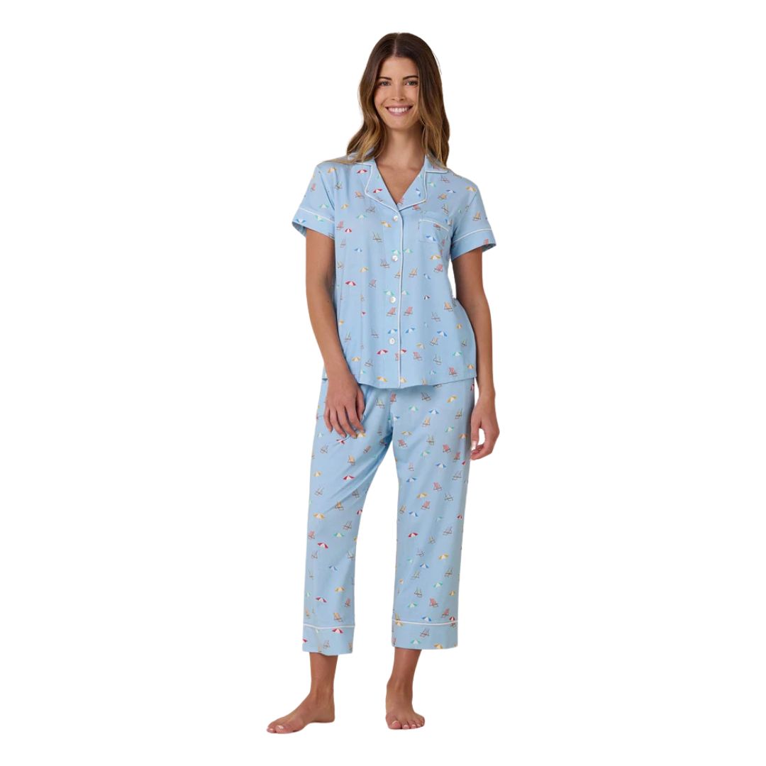 Cat's PJs Pima Knit Capri Set
