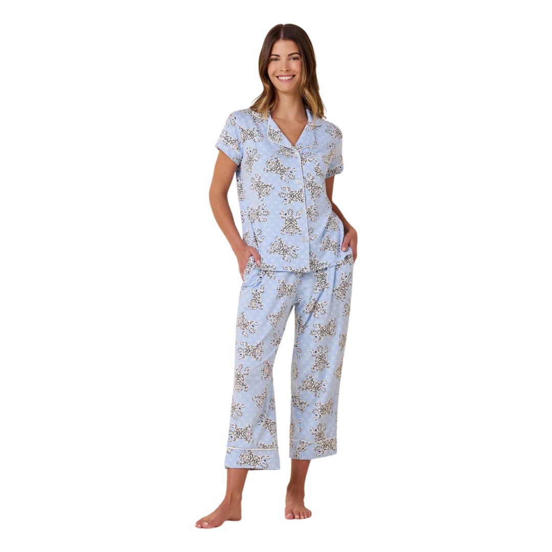 Cat's PJs Pima Knit Capri Set