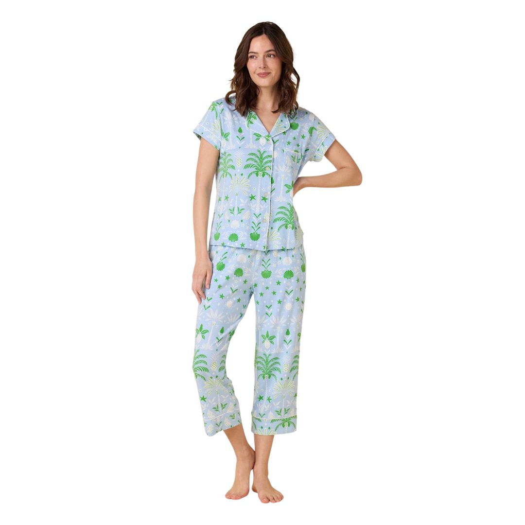 Cat's PJs Pima Knit Capri Set
