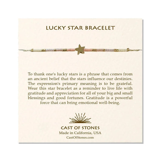 Cast of Stones Lucky Star Bracelet